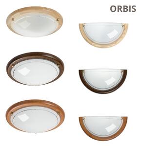 Brilagi - Stropné svietidlo ORBIS 1xE27/60W/230V pr. 30 cm borovica
