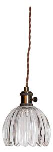 Cottex 8400100-7002 - Závesné svietidlo NORA na kábli so zástrčkou, 1xE14/5W/230V, číre