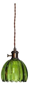 Cottex 8400100-2501 - Závesné svietidlo na kábli so zástrčkou NORA 1xE14/5W/230V zelené