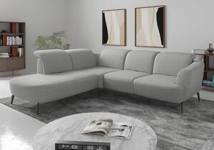 ROHOVÁ SEDAČKA, textil, svetlosivá Sit & More - Sedačky, Online Only