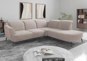 ROHOVÁ SEDAČKA, textil, sivobéžová Sit & More - Sedačky, Online Only