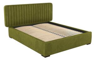 Čalúnená posteľ 140x200 cm Arianna (zelená). Vlastná spoľahlivá doprava až k Vám domov. 1041782