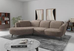 ROHOVÁ SEDAČKA, textil, cappuccino Sit & More - Sedačky, Online Only