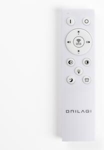 Brilagi - LED stmievateľný závesný luster na lanku FALCON SLIM LED/42W/230V pr. 50 cm čierna +DO