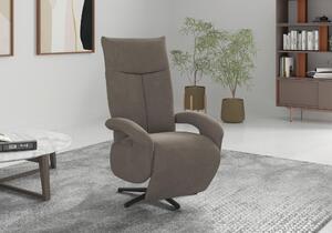 RELAXAČNÉ KRESLO, textil, bahenná hnedá Sit & More - Online Only obývacie izby, Online Only