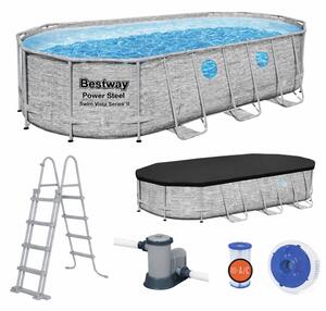 Bazén Bestway Steel Pro Max BES56716 s príslušenstvom 274x122x549 cm