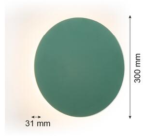 Argon 8325 - LED Nástenné svietidlo OREGON PLUS LED/6W/230V 3000K 30 cm zelená