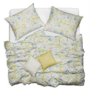 Obliečky JERSEY kvety pastelová bežný 1x paplón 140x200 + 1x vankúš 70x90 cm