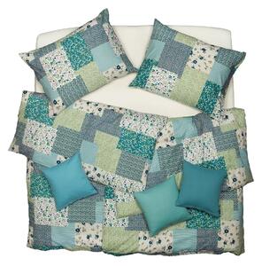 Obliečky KLASIK patchwork bežný 1x paplón 140x200 + 1x vankúš 70x90 cm