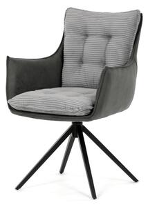Jedálenská stolička sivá DCH-D1345 GREY2