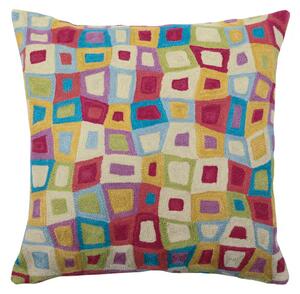 Dekoračný návlek ART WOOL mozaik 45x45 cm