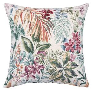 Dekoračný návlek GLAMOUR tropik smotanová 45x45 cm
