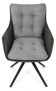 Jedálenská stolička sivá DCH-D1345 GREY2
