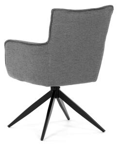 Jedálenská stolička sivá DCH-P3170 GREY2