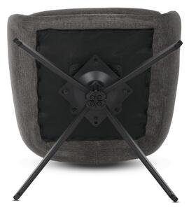 Jedálenská stolička sivá DCH-P3174 GREY2