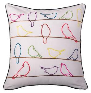 Dekoračný návlek SMART COLOR birds 45x45 cm