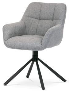 Jedálenská stolička sivá HC-532 SIL2