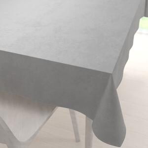 Biante Zamatový obdĺžnikový obrus Velvet Premium SVP-027 Svetlo sivý 50x100 cm