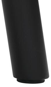Jedálenský stôl 180x90 cm HT-T1818 WAL orech / čierne nohy