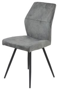 Jedálenská stolička ALLY S sivá