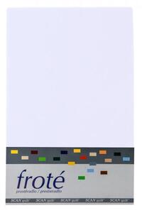 Prestieradlo FROTÉ biela 90x200 cm
