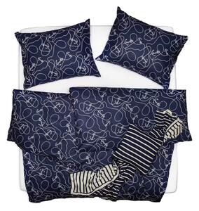 Obliečky KLASIK DESIGN anchor bežný 1x paplón 140x200 + 1x vankúš 70x90 cm