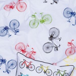 Obliečky KLASIK bicykle bežný 1x paplón 140x200 + 1x vankúš 70x90 cm