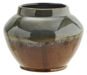 Kameninový obal na kvetináč Grey/Taupe/Brown 12,5 cm