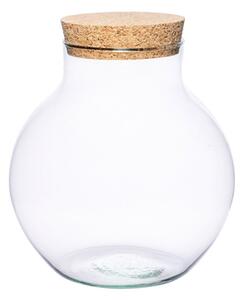 Sklenené terárium - vase DIY