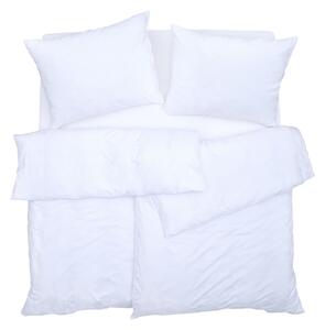 Obliečky ELEGANT PLUS eukalyptus biela bežný 1x paplón 140x200 + 1x vankúš 70x90 cm