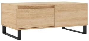 Konferenčný stolík dub sonoma 90x50x36,5 cm spracované drevo