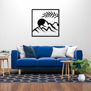 Obraz - kontrast hôr noc-deň Veľkosť rámu: 29x29cm - deň