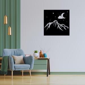 Obraz - tajomstvo hôr noc-deň Veľkosť rámu: 29x29cm - noc