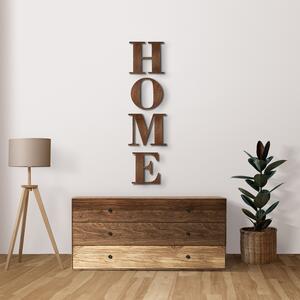 Drevený nápis na stenu - HOME Veľkosť: 114 x 27cm