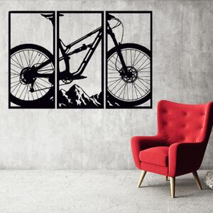 Obraz - bicykel na tri časti Veľkosť rámu: 55x38cm