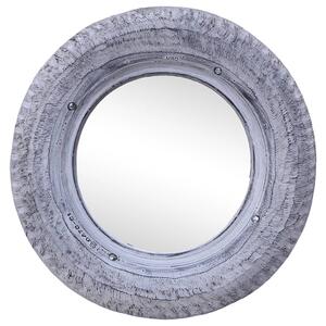 Zrkadlo biele 50 cm recyklovaná gumová pneumatika