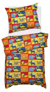 Obliečky KLASIK zoo patch bežný 1x paplón 140x200 + 1x vankúš 70x90 cm