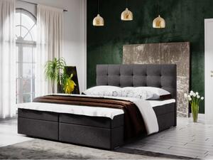 Jednolôžková posteľ s úložným priestorom STIG COMFORT 5 - 120x200, šedá