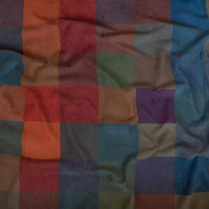 Deka VELURO kocka multi 150x200 cm