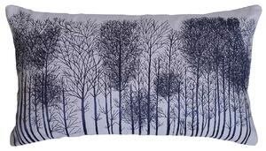 Dekoračný návlek ART NATURE trees sivá modrá 30x50 cm