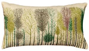 Dekoračný návlek ART NATURE trees smotanová zelená 30x50 cm