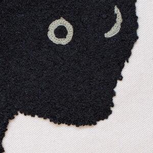 Dekoračný návlek BLACK CAT - set 2 ks 45x45 cm