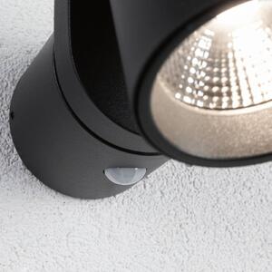 Paulmann LED vonkajšie nástenné svietidlo Cuff, senzor, antracit
