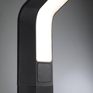 Paulmann LED osvetlenie chodníkov Merano, senzor, hliník, antracit