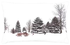 Dekoračný návlek FLORA winter biela 40x60 cm