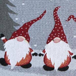 Dekoračný návlek MOTIV traja elfovia 45x45 cm