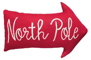 Dekoračný vankúš pletený DESIGN north pole 30x60 cm
