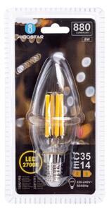 LED Žiarovka FILAMENT C35 E14/8W/230V 2700K - Aigostar