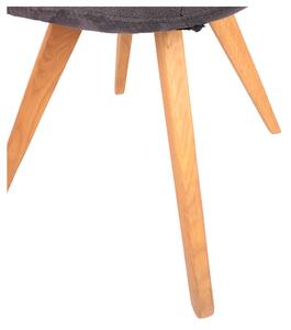 Jedálenská stolička BELFAST dub/čierna