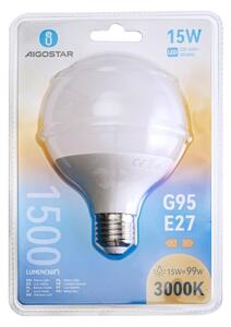 LED žiarovka G95 E27/15W/230V 3000K - Aigostar
